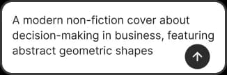 AI book cover generator used as part of an agent-led publishing workflow