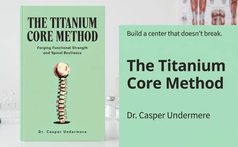 Amazon A+ header module from a marketing kit: the book standing beside the tagline, the title, and the author