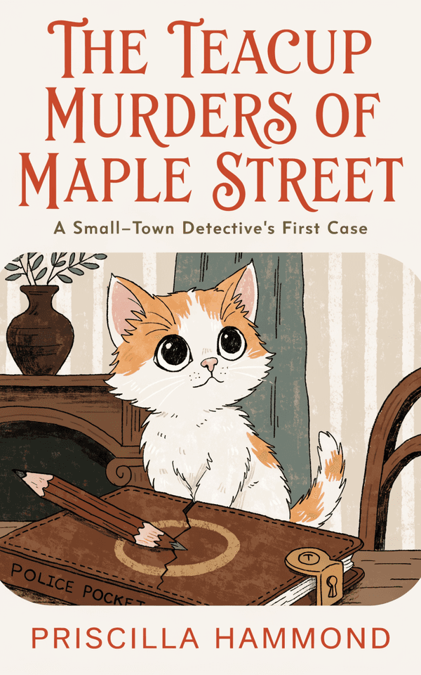Cozy Mystery — Pet / Animal Mascot book cover template preview