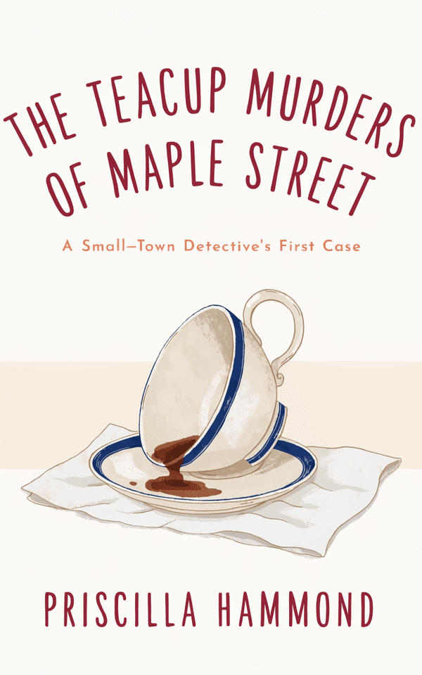Cozy Mystery — Culinary Hero Object book cover template preview