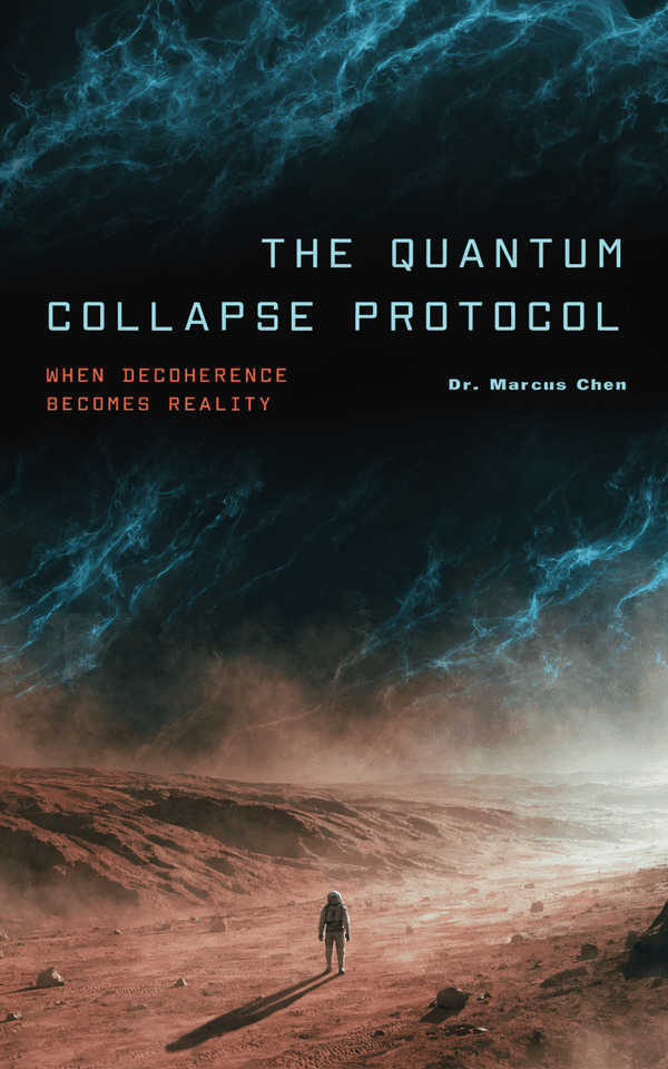 Hard Sci-Fi — Lone Figure / Vast Scale book cover template preview