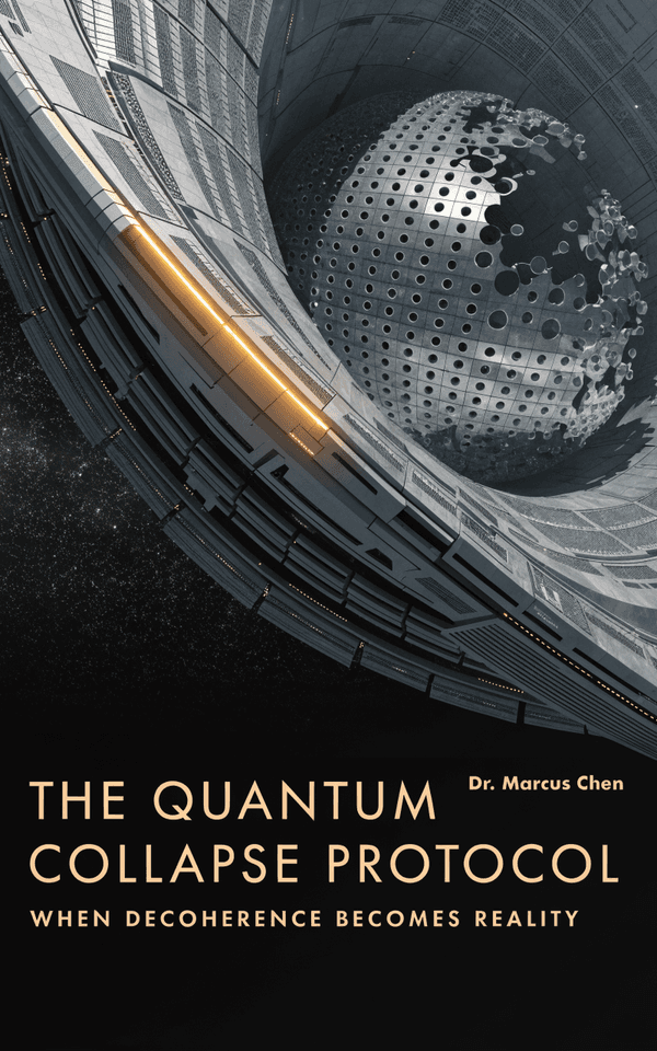 Hard Sci-Fi — Engineered Megastructure / Vessel book cover template preview