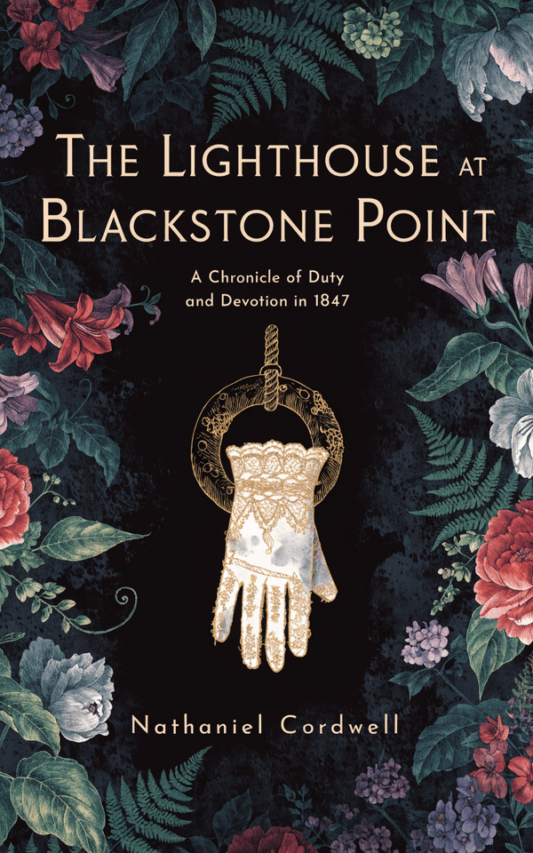 Historical Fiction — Signature Object in Dark Botanicals book cover template preview