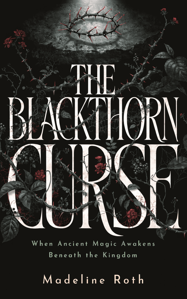 Horror — Big Type Over Dark Nature book cover template preview