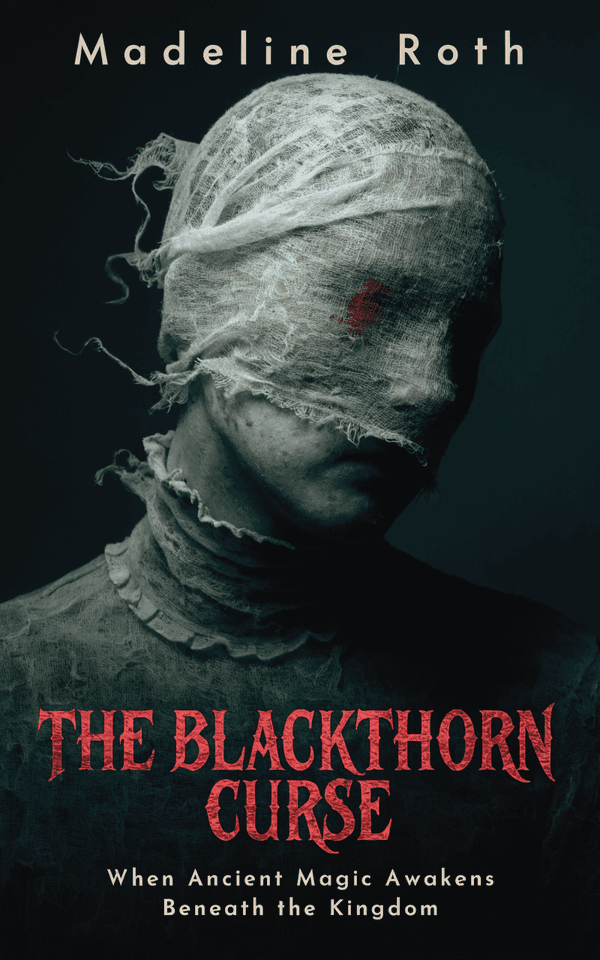 Horror — Uncanny Portrait book cover template preview