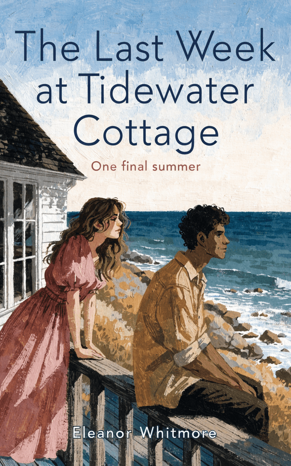 Illustrated Couple book cover template preview