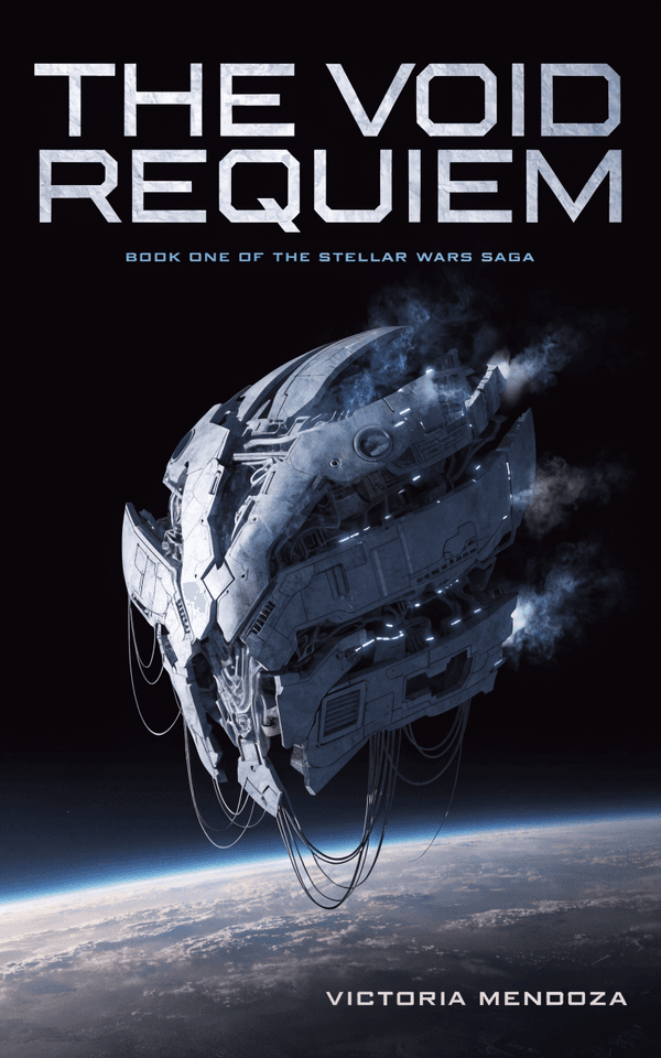 Space Opera — Starship / Hardware book cover template preview