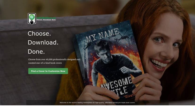 SelfPubBookCovers premade cover marketplace