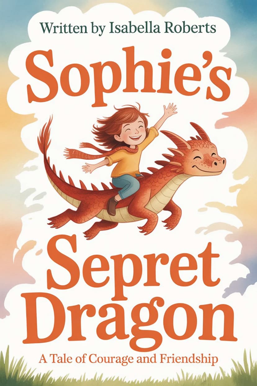 Children's book cover from Ideogram with a whimsical style and decent text integration.