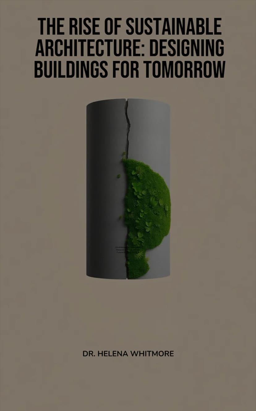 Non-fiction book cover from Venngage demonstrating a very basic template-like appearance.