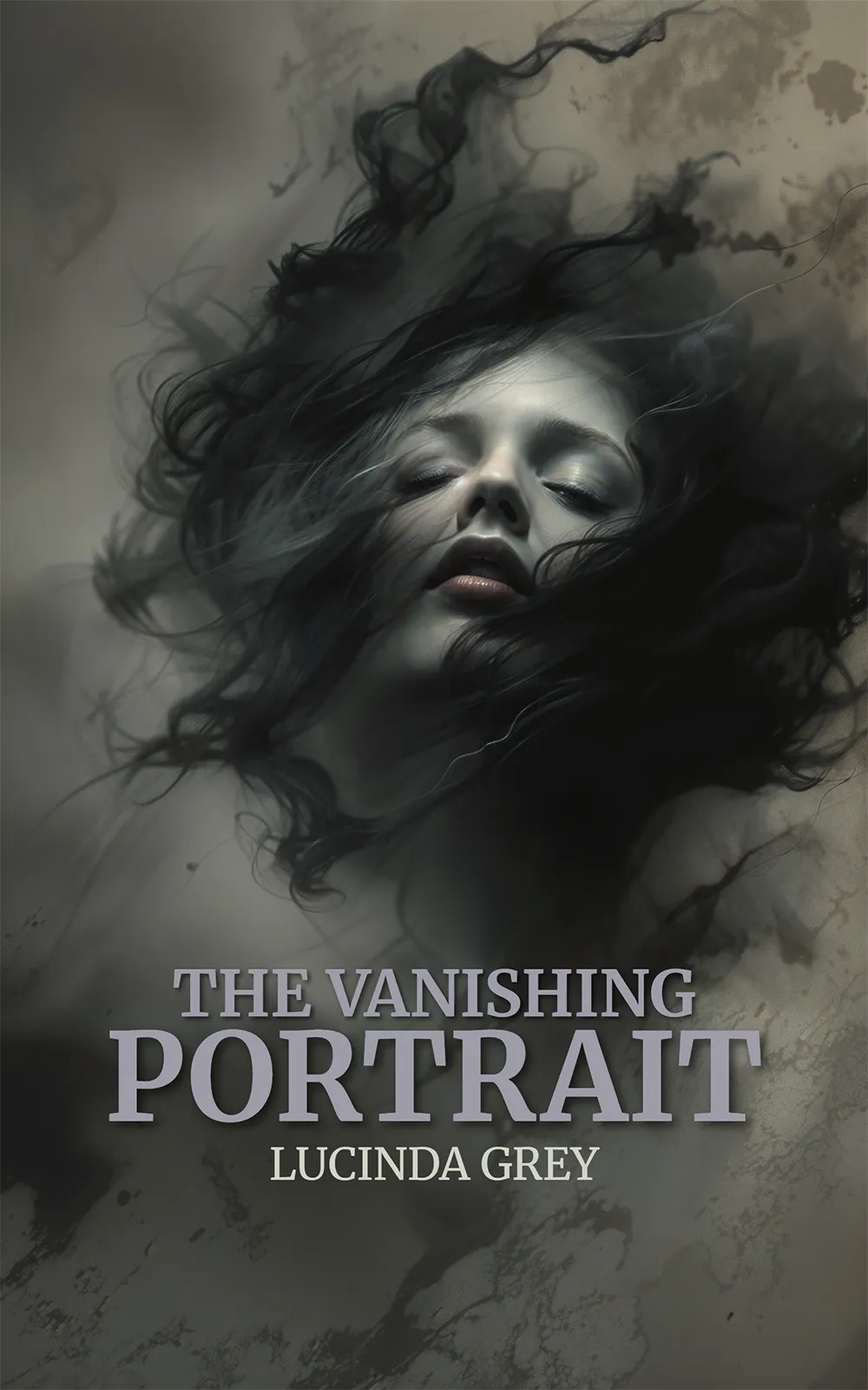 Example AI-generated thriller book cover