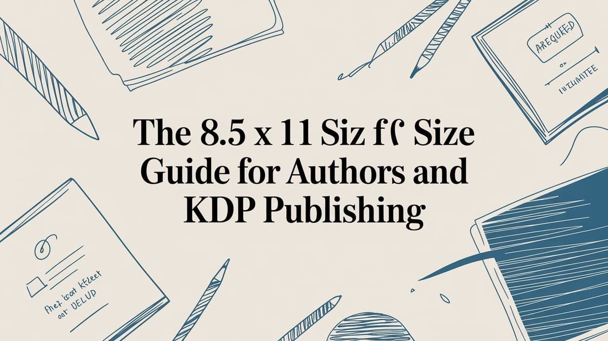 The 8.5 x 11 Size Guide for Authors and KDP Publishing
