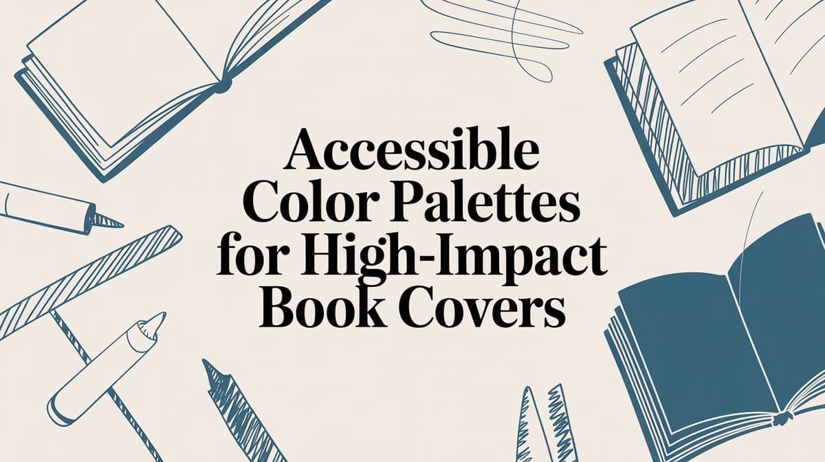 How to Use Accessible Color Palettes for High-Impact Book Covers
