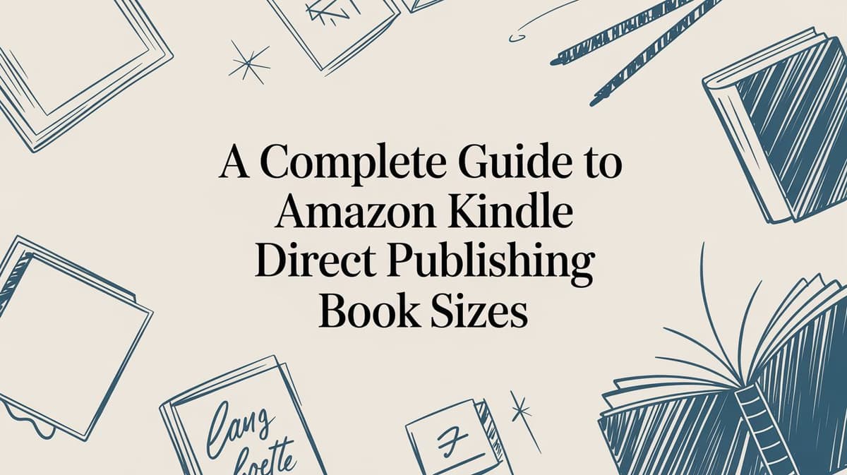 A Complete Guide to Amazon Kindle Direct Publishing Book Sizes