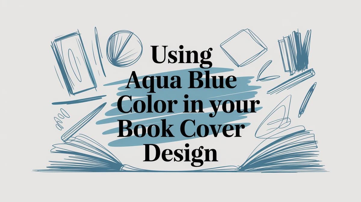 Using Aqua Blue Color in Your Book Cover Design