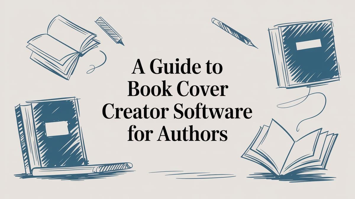 A Guide to Book Cover Creator Software for Authors
