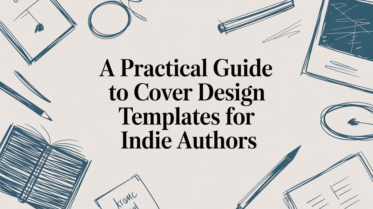 A Practical Guide to Cover Design Templates for Indie Authors