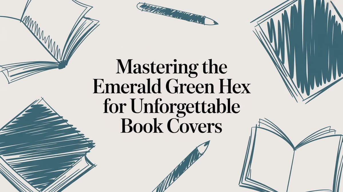 Mastering the Emerald Green Hex for Unforgettable Book Covers