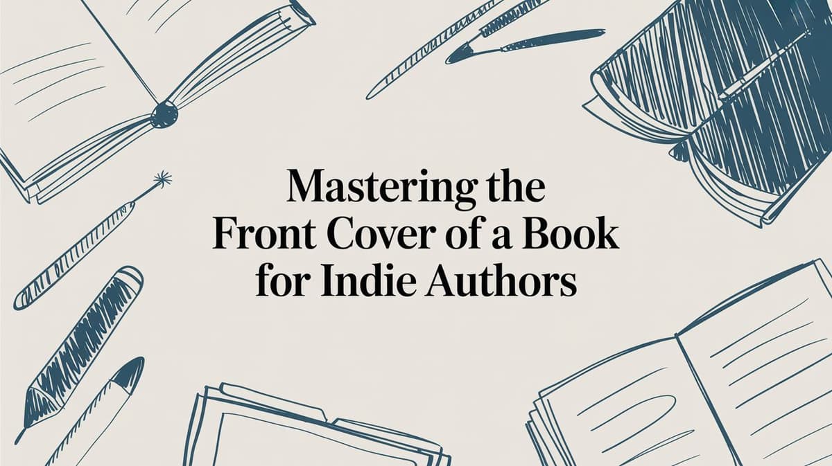 Mastering the Front Cover of a Book for Indie Authors