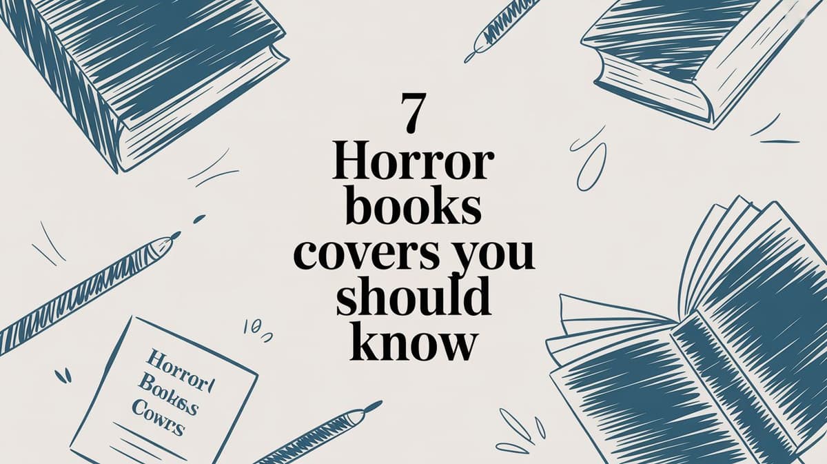 7 Horror books covers You Should Know