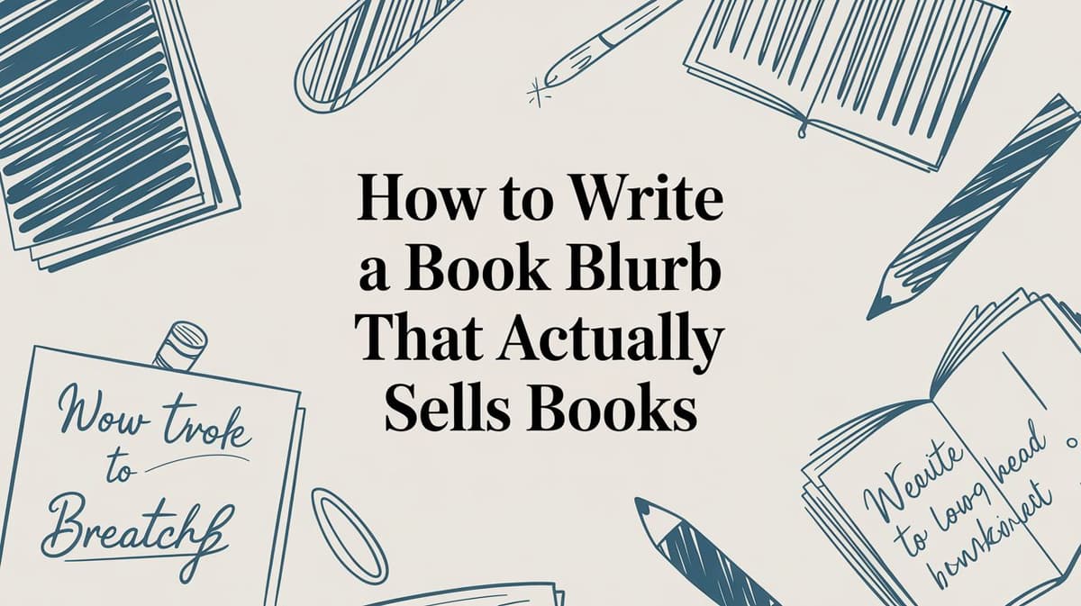 How to Write a Book Blurb That Actually Sells Books