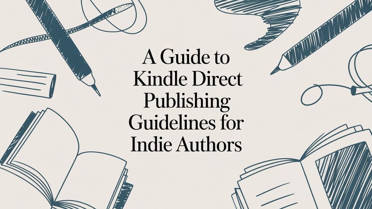 A Guide to Kindle Direct Publishing Guidelines for Indie Authors