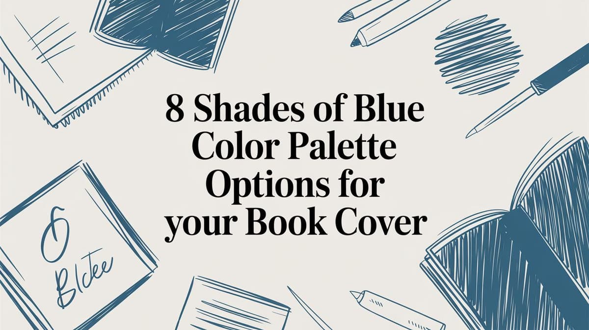 8 Shades of Blue Color Palette Options for Your Book Cover