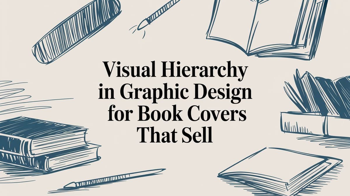 Visual Hierarchy in Graphic Design for Book Covers That Sell