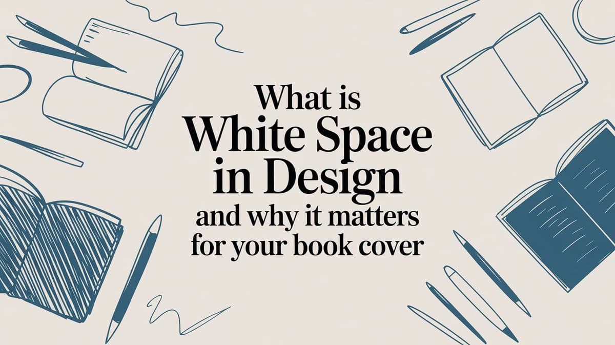 What Is White Space in Design and Why It Matters for Your Book Cover