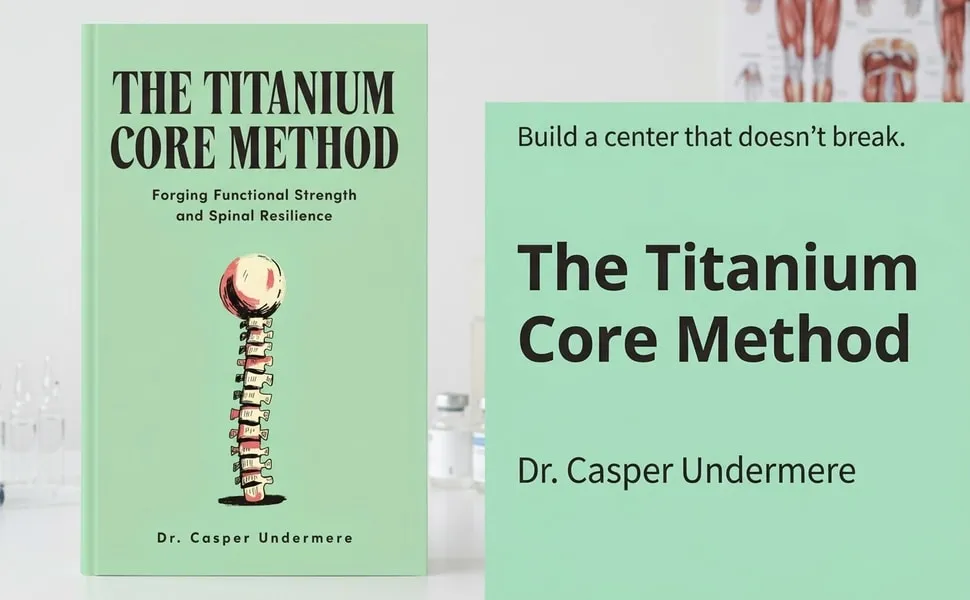A+ Standard Image Header with Text from the marketing kit of the sample book The Titanium Core Method