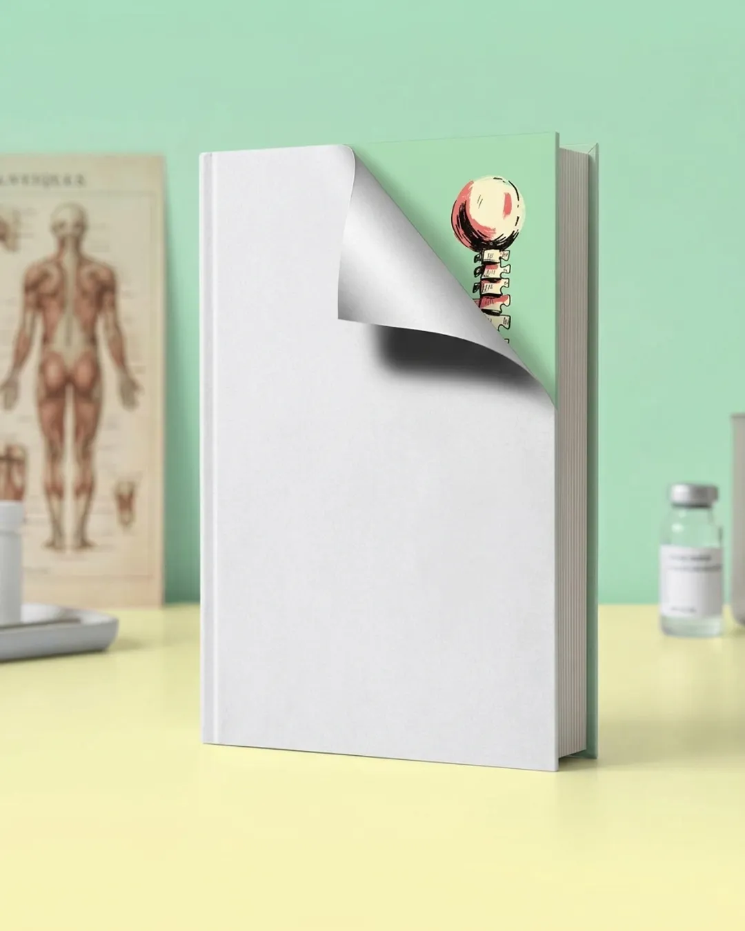 Cover reveal from the marketing kit of the sample book The Titanium Core Method