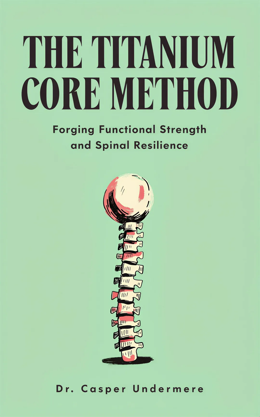 The Titanium Core Method, cover concept 1
