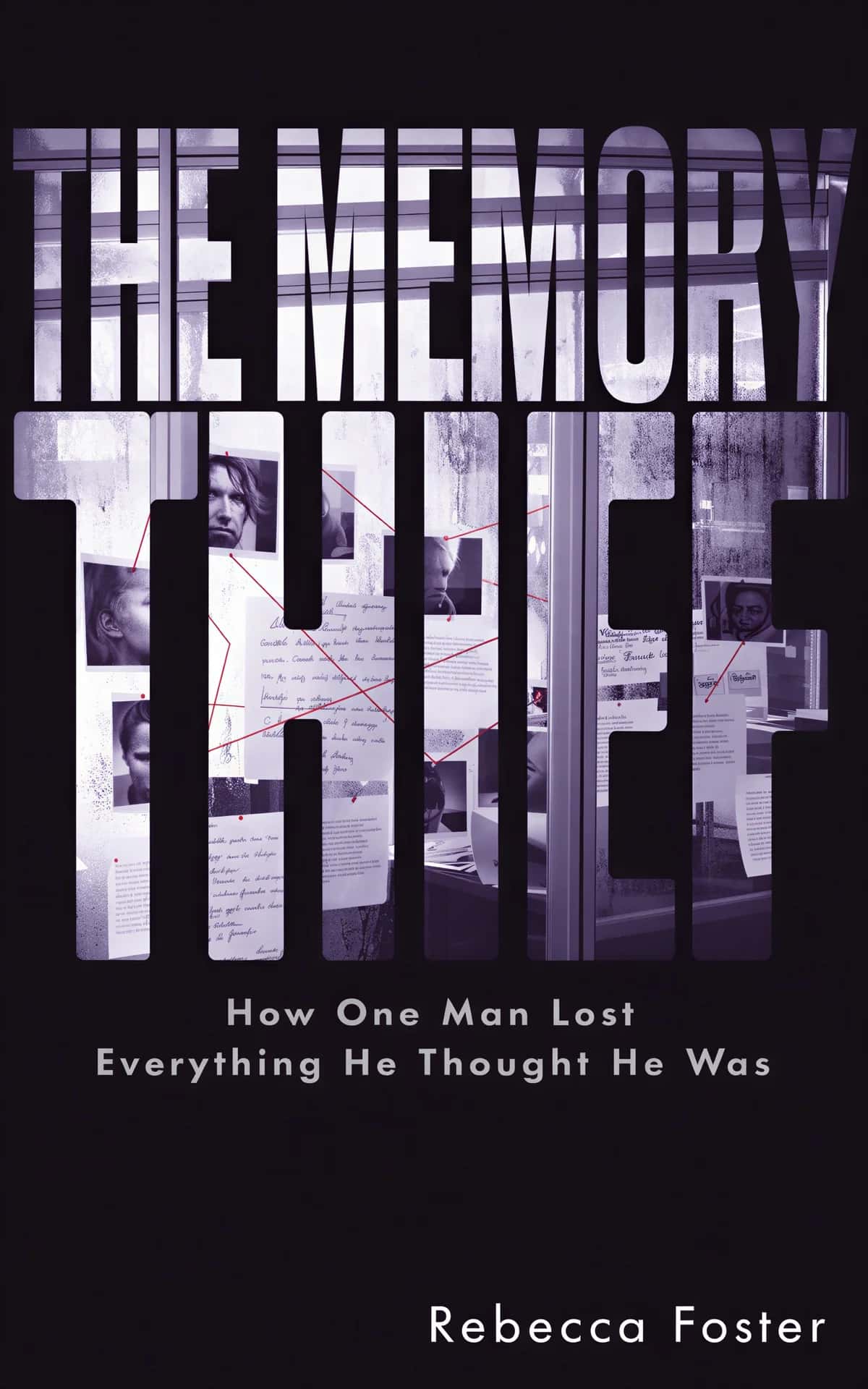 AI book cover generator Thriller: cover design for "The Memory Thief".