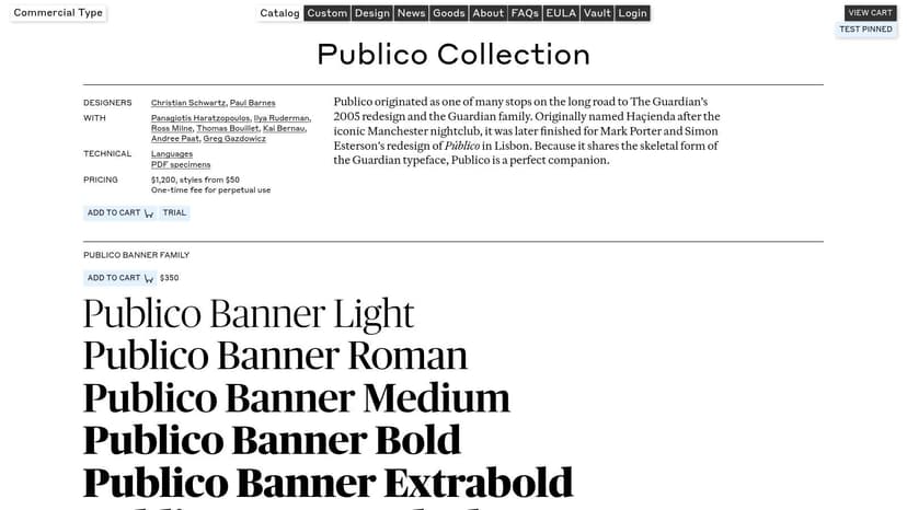 Publico (Commercial Type)
