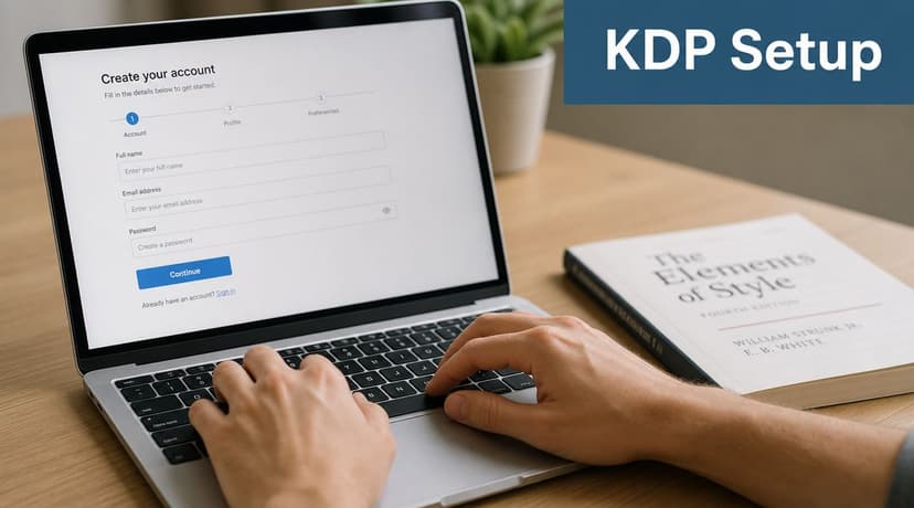 Navigating KDP Account and Book Setup