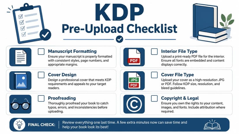 Preparing Your Manuscript and Cover for Upload